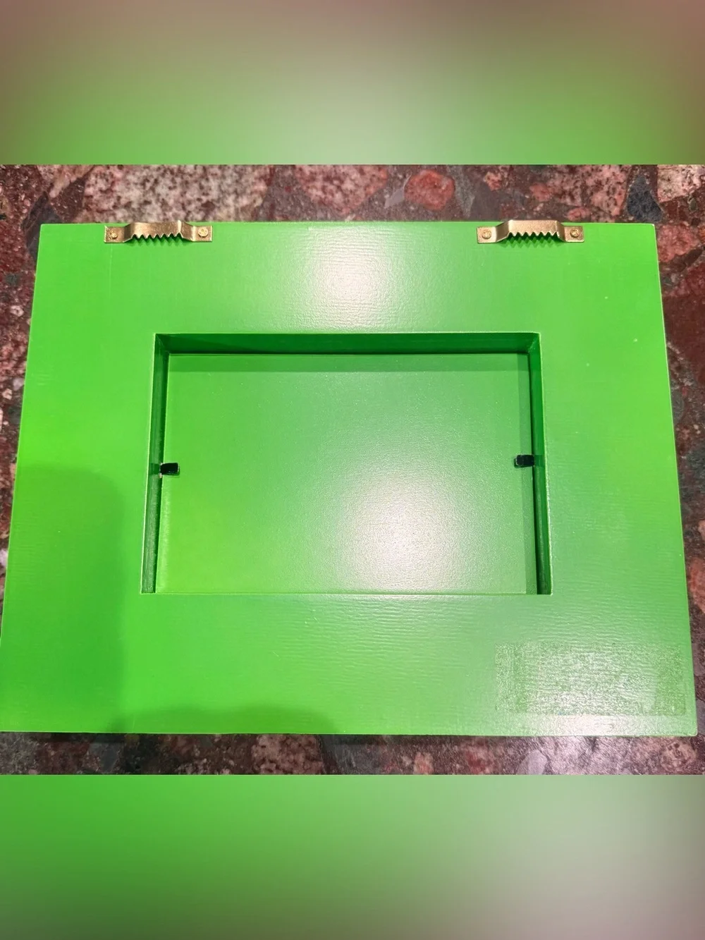 Green Alphabet Decorative Photo Frame